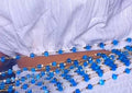 Blue Beaded Waist Chain
